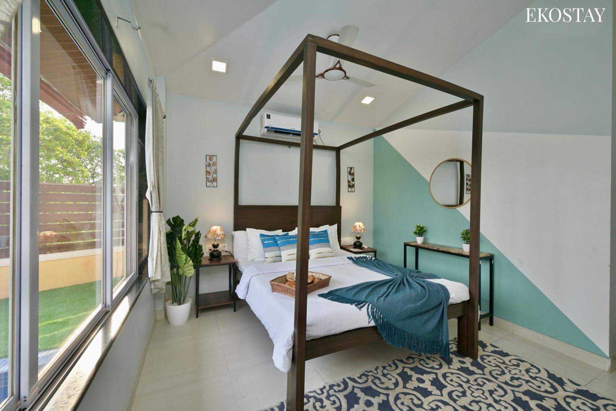 Ekostay - Pinewood Villa Алибаг Екстериор снимка